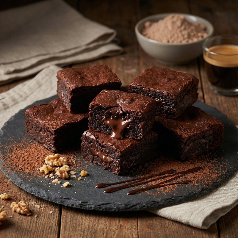 Fudgy Protein Brownies