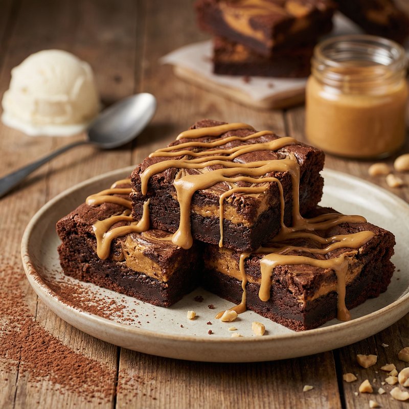 Peanut Butter Protein Brownies